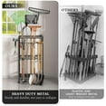 thumbnail image 3 of Garden Tool Organizer Storage, Yard Tool Organizer, Heavy Duty Garden Tool Rack Stand with Extra Hooks, 3 of 7