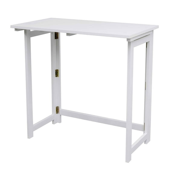 Open Box PJ Wood Children's Folding Desk w/Leg Hinges for Studying, Arts and Crafts