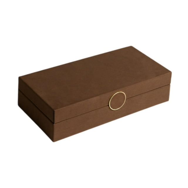 Organizador de joyas, estuche de exhibición para joyería, decoración, baratija, organizador de almacenamiento, caja colgante, caja de almacenamiento