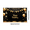 2A, variant on Gold Balloons Birthday Banner Black Background Star Design Party Backdrop Celebration Decoration for Birthday Party Event Indoor Decor