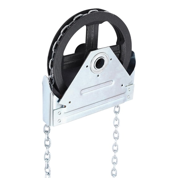 Wall Mounted 0.75Ton Mini Lever Block Chain Hoist Come Along Puller 10ft Lift 1650LB Capacity