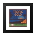 thumbnail image 2 of Anonymous 15x15 Black Modern Framed Museum Art Print Titled - Tropic Gold Brand Orange Label (1930s), 2 of 5
