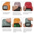 thumbnail image 2 of ZPAQI LED Finger Tally Counter Digital Electronic Tasbeeh Counter Handheld Clickers, 2 of 17
