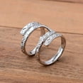 thumbnail image 3 of Adjustable Arthritis Ring – Sterling Silver PIP/DIP Joint Support, Midi or Full Finger Style, 3 of 5