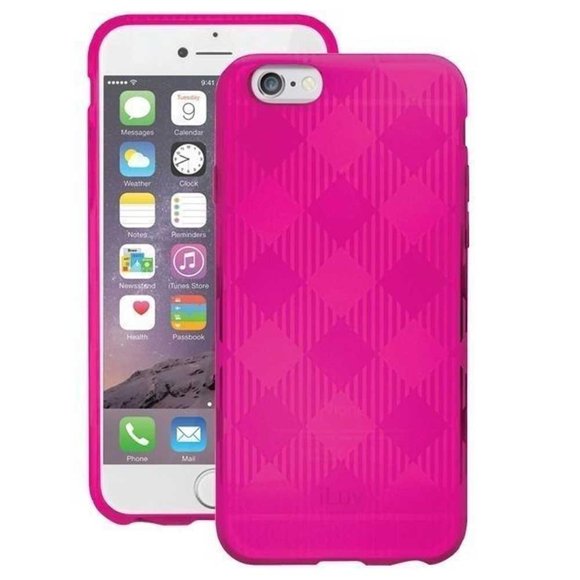 Funda Gelato iLuv para iPhone 6 y 6s TPU Rosa