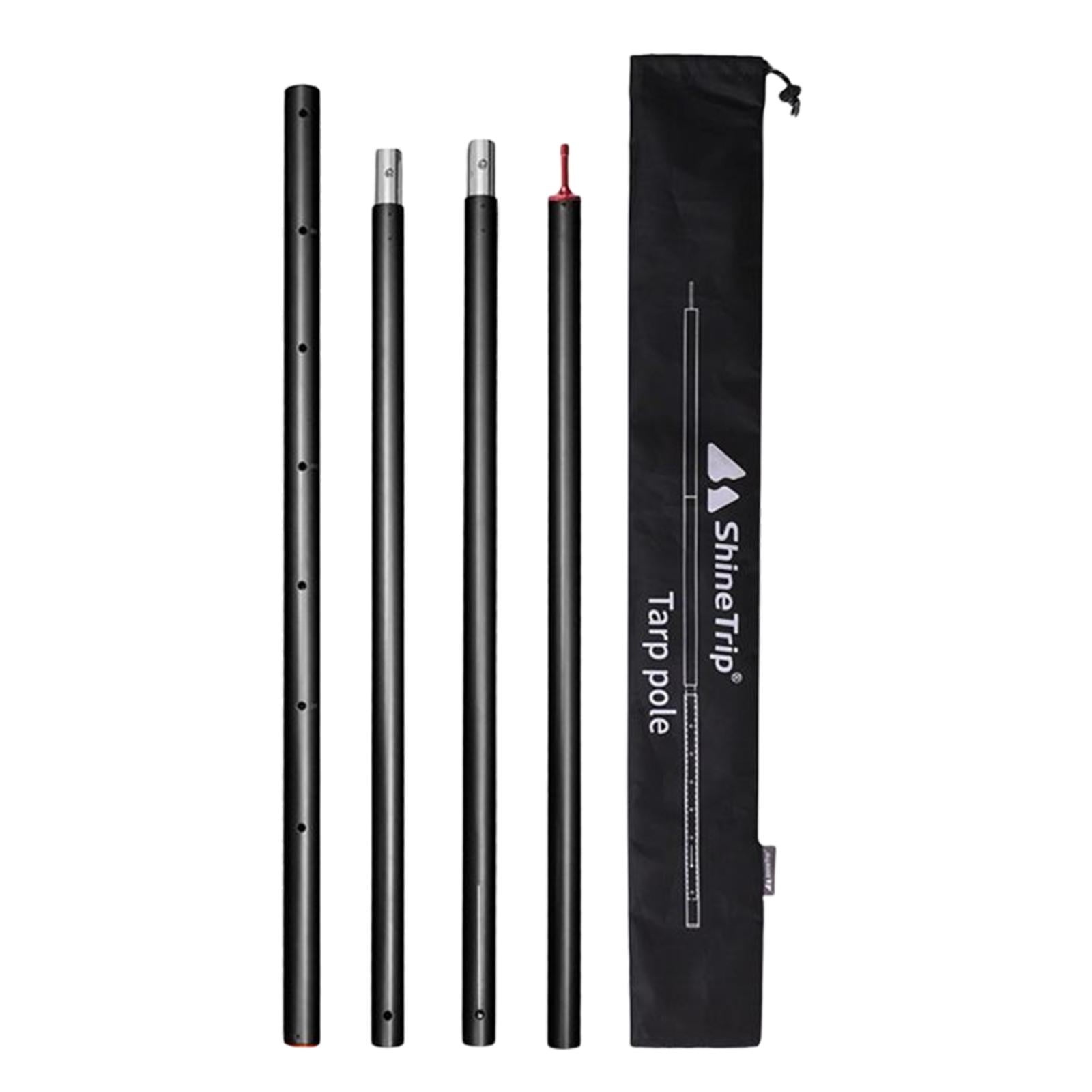 Tent Poles Canopy Accessories Spare Parts Solid Length Adjustable Telescoping Black Walmart Canada