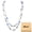 Diva-Blue, variant on Long Statement Necklaces for Women Trendy, Boho Costume Jewelry Layered Crystal Beaded Collar Necklaces for Women (NK-10084-Pirate Black)