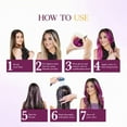 thumbnail image 4 of Cosglam Semi Permanent Hair Color Dye, Full Coverage, All Hair Type | French Plum| 4.06 Oz, 4 of 10