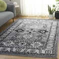 thumbnail image 2 of SAFAVIEH Vintage Hamadan Pema Oriental Area Rug, Grey/Black, 5'3" x 5'3" Square, 2 of 7
