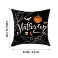 2024 Hot Selling Alphabet Car Pumpkin Pumpkin Pattern Linen Throw