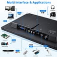 thumbnail image 3 of Monitor de seguridad Haiway 14 pulgadas 1366x768 HDMI/VGA/BNC/AV, 3 of 9