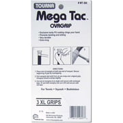 Tourna Mega Tac Tennis Overgrip (Black)