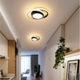 thumbnail image 4 of Adorno de lámpara de tejado moderno, luces LED de atenuación acrílica, lámpara brillante, lámpara de pared para galería, sala de , Ronda Colco Luces de techo, 4 of 8