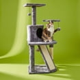 thumbnail image 2 of Vibrant Life 5-Level Multi-Functional Cat Tree Condo, Gray, 44.5", 2 of 11