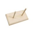 thumbnail image 1 of serony Porte-Fil Debout Robuste 2-Spool Fil à Coudre Rack Broderie en Bois, 1 of 9