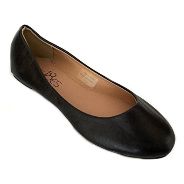 Shoes 18 Womens Classic Round Toe Ballerina Ballet Flat Shoes Walmart Com