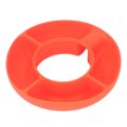 thumbnail image 1 of Bandeja para servir refrigerios, recipiente de silicona para servir frutas divididas, recipiente para vaso, 40oz, 30oz, naranja, 1 of 5