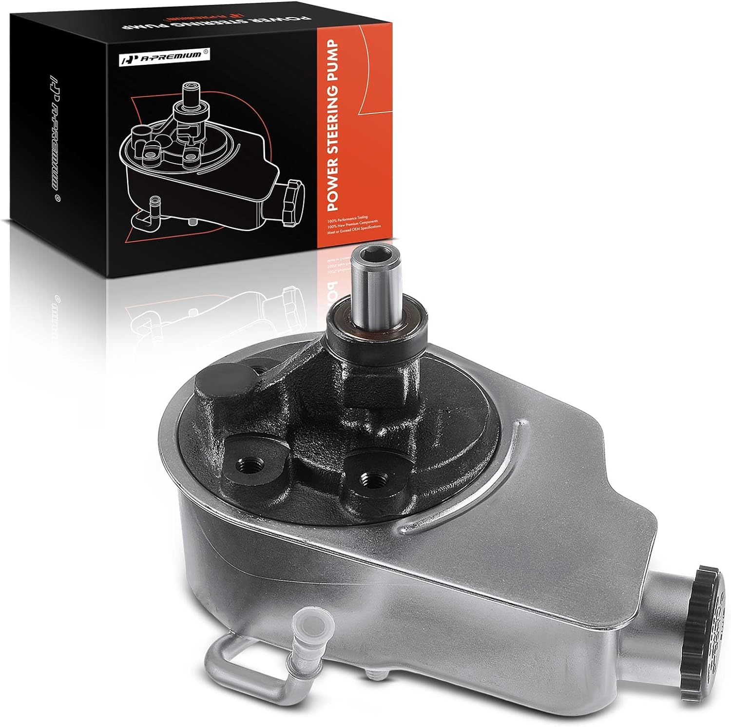 Power Steering Pump Compatible With Audi Q5 2009-2012 3.2L V6 (Without Dynamic Steering) - 8R0145155J, 8R0145155P, 8R0145155T, 21511