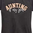thumbnail image 3 of Instant Message - Aunting Is My Jam - Women's Short Sleeve Graphic T-Shirt, 3 of 6