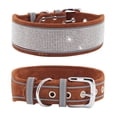 thumbnail image 1 of Collar brillante para perros grandes: diamantes de imitación de 2 pulgadas de ancho para niñas,, 1 of 5