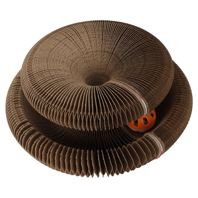 Interactive Cat Scratcher, Foldable Cat Scratching Board Corrugated Paper Multipurpose Claw Grinding For Indoor For Kitten ANGGREK Otros
