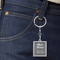 thumbnail image 2 of Personalized Photo Keychain Custom Picture Frame Alloy Keyring Gift for Couples, 2 of 5