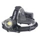 thumbnail image 1 of Linterna frontal LED ultra potente recargable por USB, 3 modos, resistente al agua, con zoom, para camping, pesca y ciclismo, 2 pilas incluidas, 1 of 5