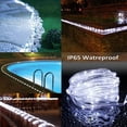 thumbnail image 3 of Solar Rope Lights Outdoor Garden 72Ft 200LED 8 Modes Waterproof Tube Light with Remote Fairy Decorative Lights for Backyard, Patio, Garden, Christmas, 3 of 7