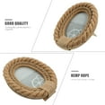 thumbnail image 5 of AURARMLET Rope Picture Frame Wood Home Decoration for Friends 1 Set, 5 of 5