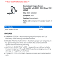thumbnail image 2 of Downstream Oxygen Sensor - Compatible with 2002 - 2004 Acura RSX K20A3 2003, 2 of 2