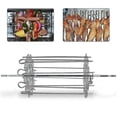 thumbnail image 5 of 1 Pce Machine à Brochettes en Acier Inoxydable pour Cage Grillée Barbecue Accessoires de Friteuse à Air Chaud, 5 of 5