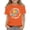 Orange, variant on Grblisyd First Day of School Shirt Girls Boys Letter Print Crew Neck Short Sleeve Tshirt Kids Back to School Graphic Tee Tops