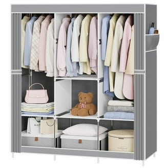 Mainstays Single Tier Zippered Steel Adult Clothes Closet, 36