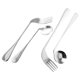 thumbnail image 4 of FELTECHELECTR 1 juego de cuchara angular y tenedor ergonómico para personas con discapacidad, utensilio de alimentación, vajilla auxiliar., 4 of 5