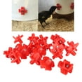thumbnail image 1 of Chicken Drinking Nipple, 20 PCS Chicken Watering Nipples Automatic Poultry Waterer Tap Exterior Mounted For Quails Ducks, 1 of 8
