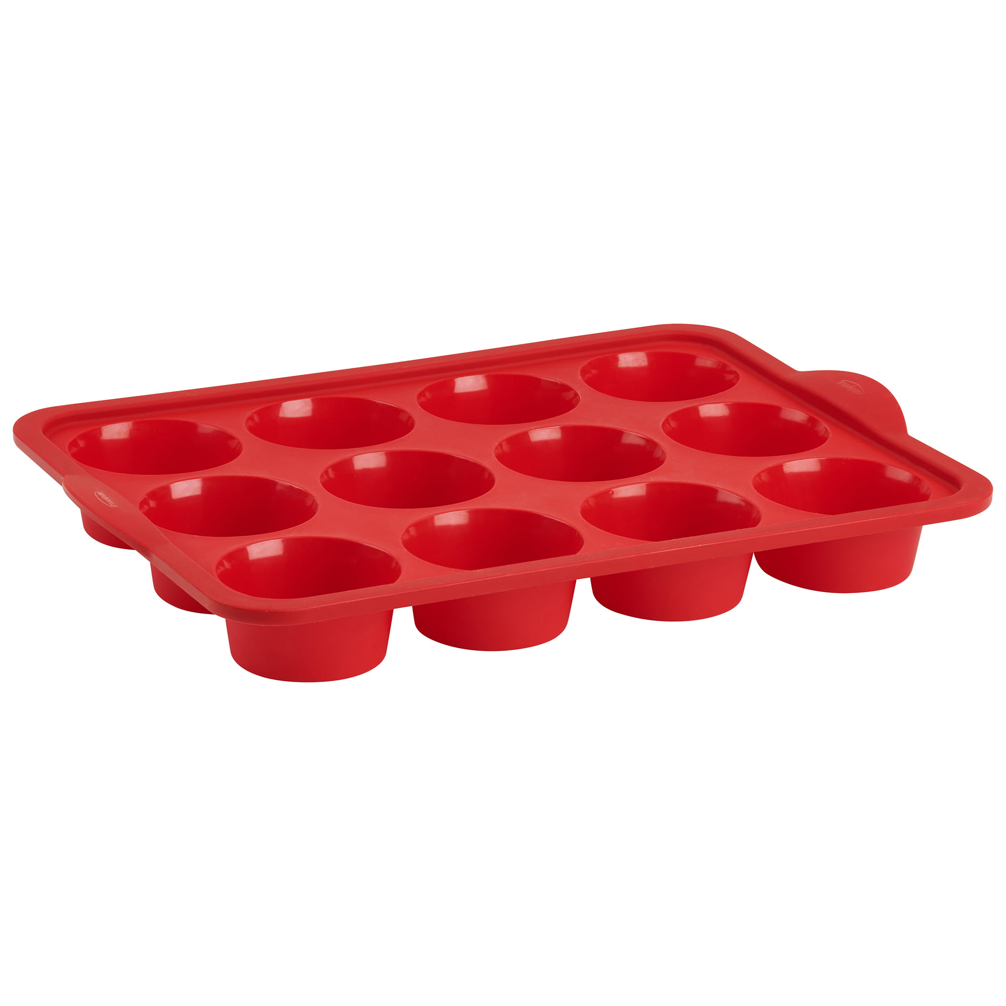 SILIVO Silicone Muffin Pans Nonstick 12 Cup(2 Pack) - 2.5 inch Silicone  Cupcake