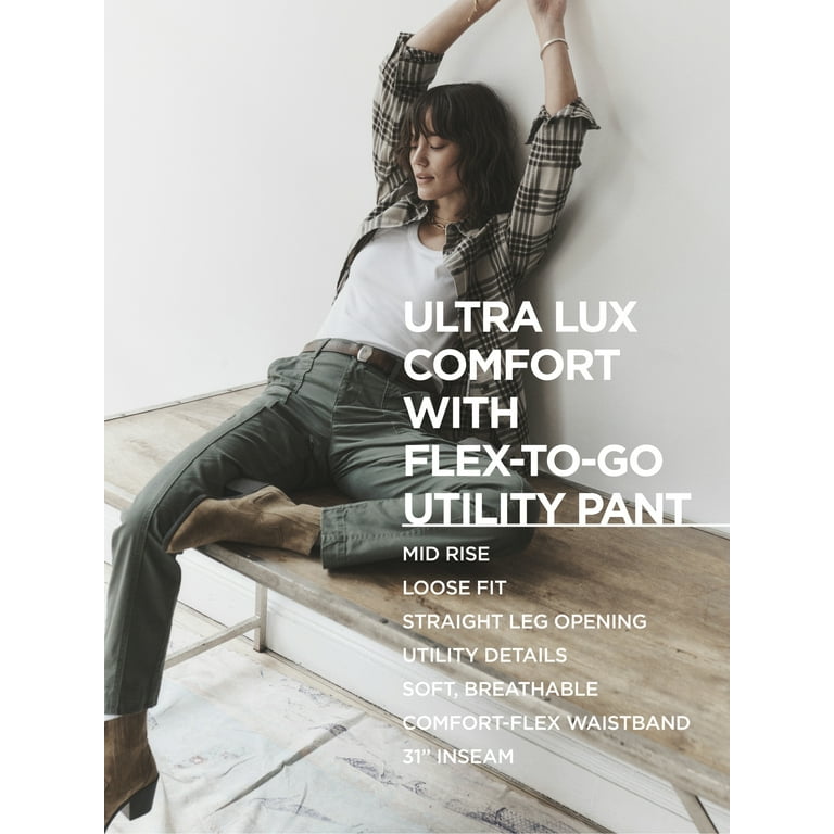  Lee Women's Petite Ultra Lux Comfort with Flex-to-Go