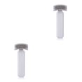 thumbnail image 4 of Toystoory Cepillo dispensador de detergente mango largo recargable fregador reemplazable antiarañazos utensilios de cocina desmontables Blanco 2piezas, 4 of 6