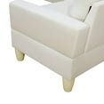 thumbnail image 6 of L Shaped Sofa Couch U Shaped Sectional Corner Sofa 6-Seater Furniture Modular Couches for Living room, Beige, 6 of 7