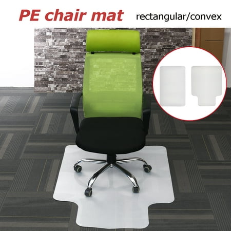 Grtsunsea New 35 X 47 Clear Chair Mat For Low Pile Carpet