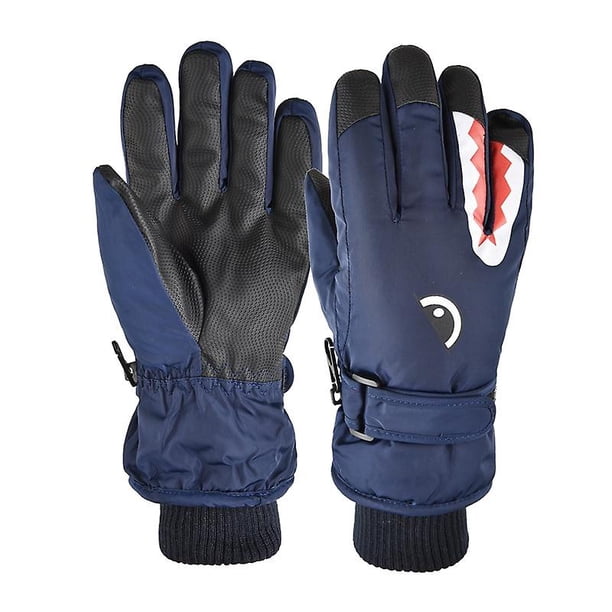 Guantes de Moto Moto invierno cálido grueso polar cálido guantes para niños Botao