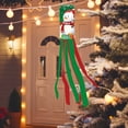 thumbnail image 6 of Lssam Christmas Windsock Snowman Design, 40-Inch Outdoor Hanging Wind Sock with Merry Christmas Flag for Patio, Garden, Yard Holiday Decoration, 6 of 7