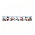 thumbnail image 2 of Christmas Yard Fence Banner Long Festive Decoration with Santa Reindeer for Outdoor Patio Railing Wall Holiday Decor, 2 of 7