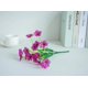 thumbnail image 1 of Hierba primaveral de cinco cabezas Flor artificial violeta falsa Flor de plástico Decoración de boda Hotel Oficina, 1 of 6