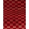 thumbnail image 1 of Ahgly Company Machine Washable Indoor Rectangle Abstract Ferrari Red Area Rugs, 6' x 9', 1 of 7