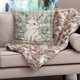 thumbnail image 1 of Juego de almohadas de Pascua con borde estampado, cojín decorativo para sala de estar, cojín para sofá, 1 of 5