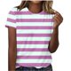 thumbnail image 2 of Fiudx Camisas para Mujer Camiseta de Manga Corta con Cuello Redondo y Estampado Informal para Mujer, 2 of 4