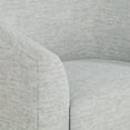 thumbnail image 5 of Studio 55D Barrel 30 3/4" Wide Gray Fabric Swivel Chair, 5 of 9