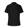 thumbnail image 4 of Rloper-Lop Knit Summer Blouse Shirts for Men Lapel Button Down Tee Tops Solid Color Casual Tees Short Sleeve Breathable Tops, 4 of 5