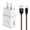 ADAPTER with RED CABLE, variant on Type-C Fast Charger EP-TA20JWE and 3ft Red Braided USB Type C Cable for Galaxy S9 / S9+ / Note 9 / Note 8 / S8 / S8+/ Moto G6 / P20 Lite